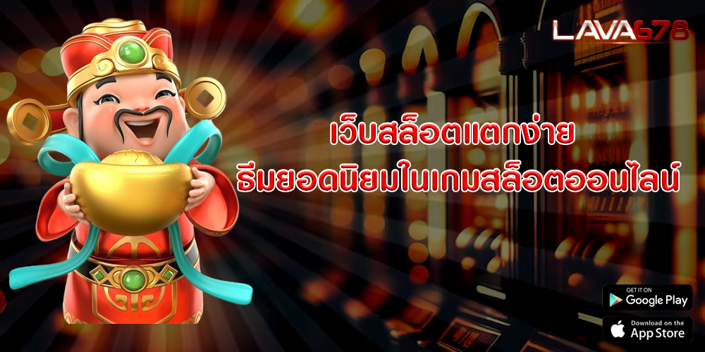 เว็บสล็อตแตกง่าย ธีมยอดนิยมในเกมสล็อตออนไลน์